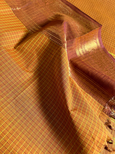 KAVERI: Kanchipuram cotton sari