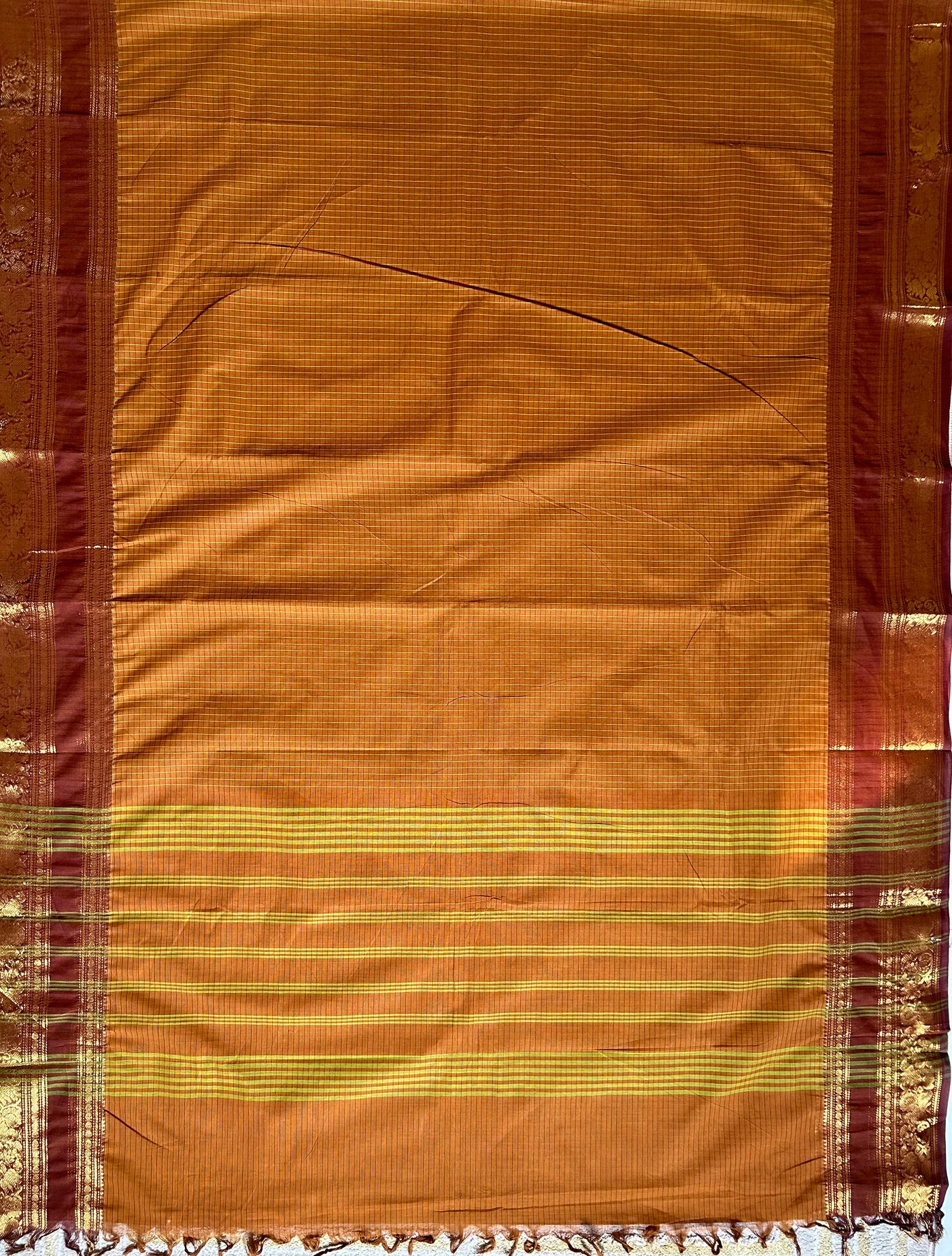 KAVERI: Kanchipuram cotton sari