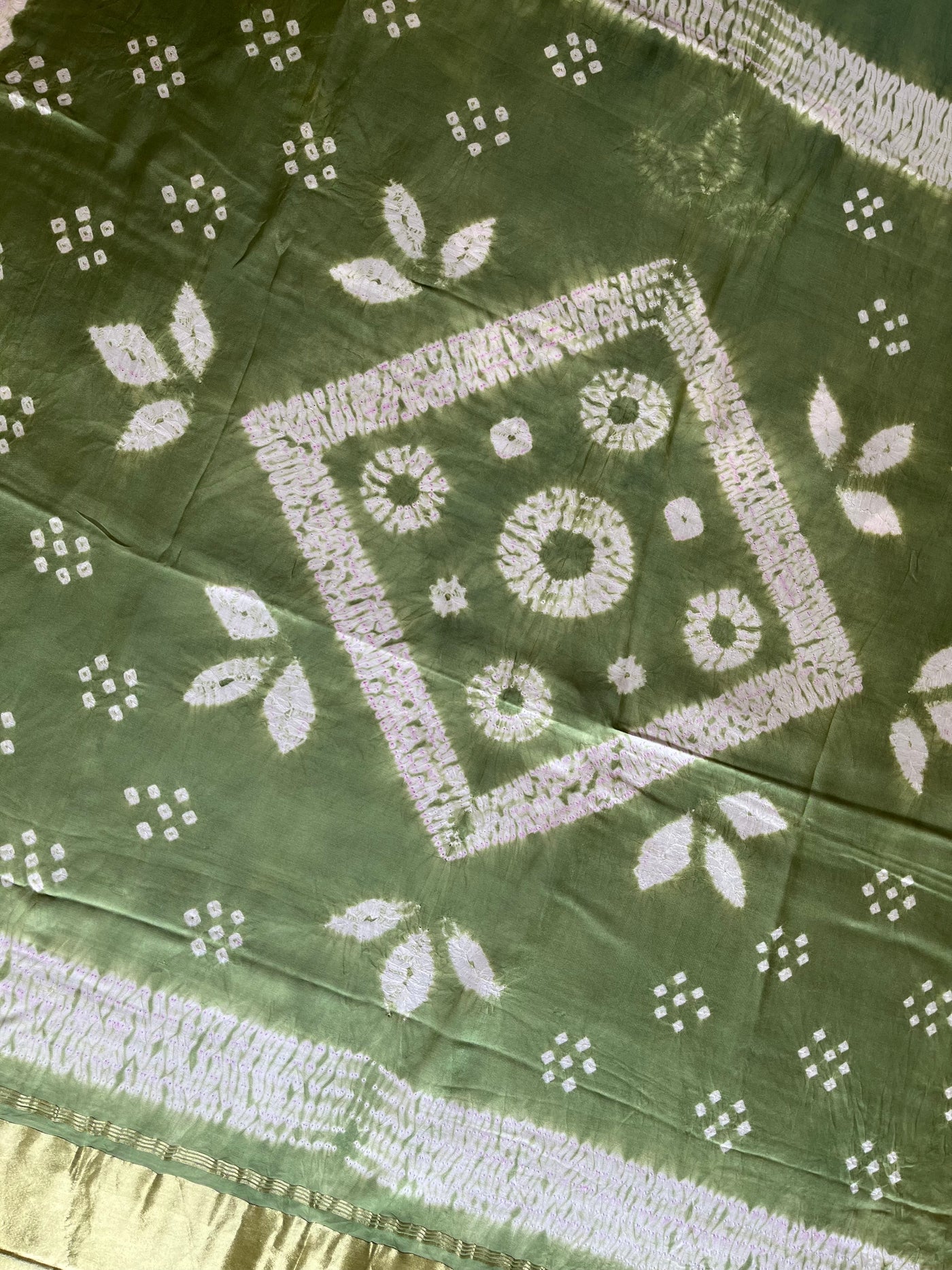CHATPATI : Handmade Modal Silk Saree with Tissue Pallu