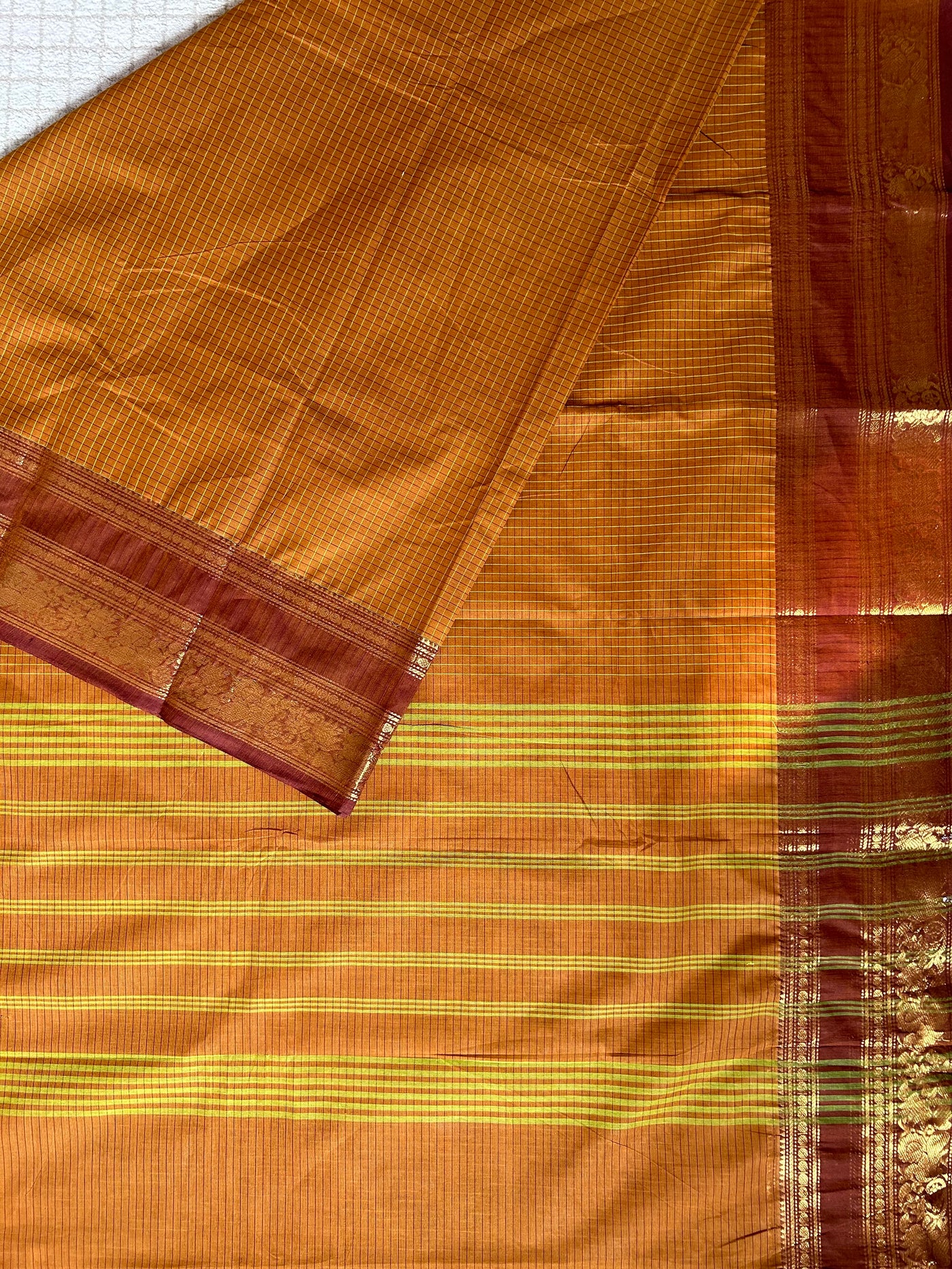 KAVERI: Kanchipuram cotton sari