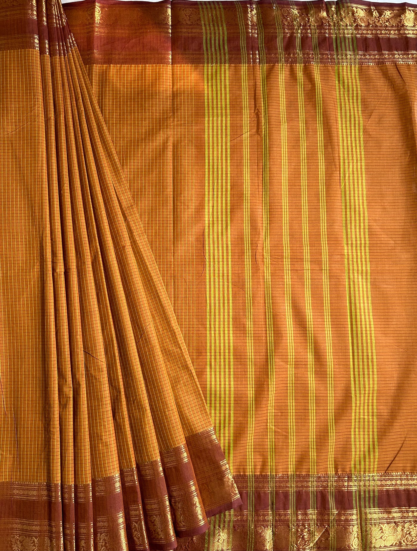 KAVERI: Kanchipuram cotton sari