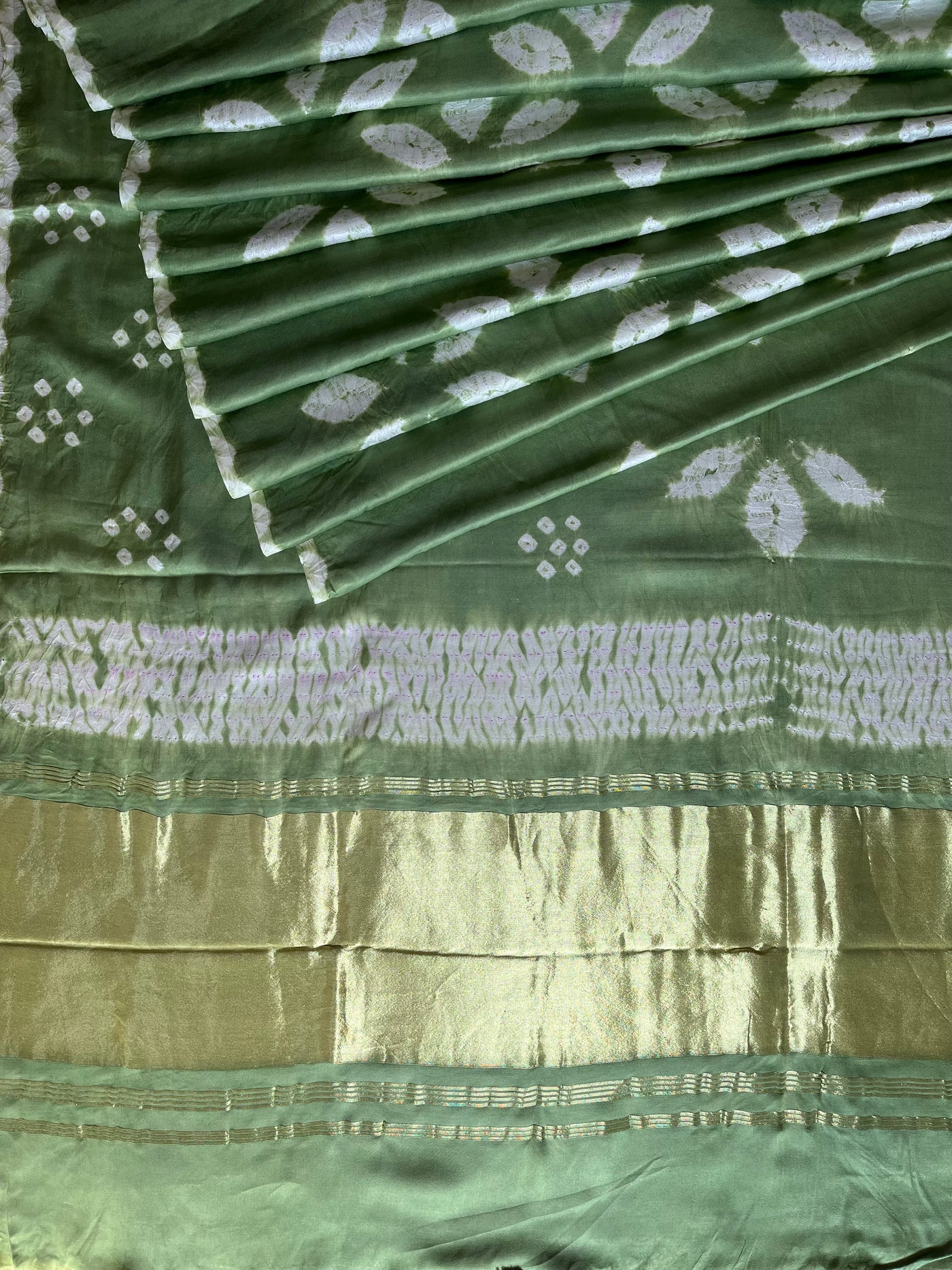 CHATPATI : Handmade Modal Silk Saree with Tissue Pallu