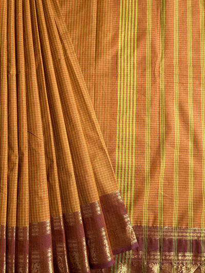 KAVERI: Kanchipuram cotton sari