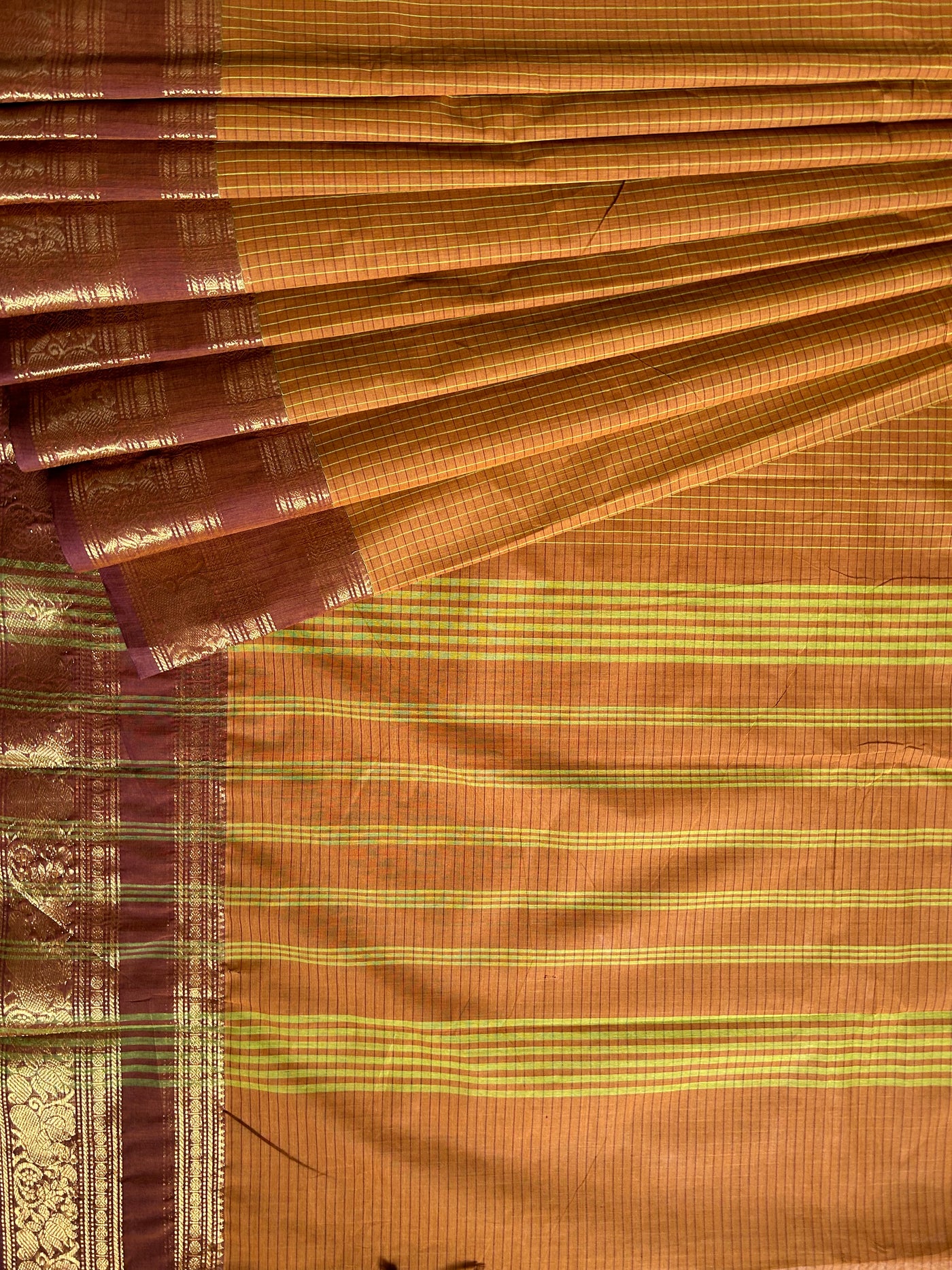 KAVERI: Kanchipuram cotton sari