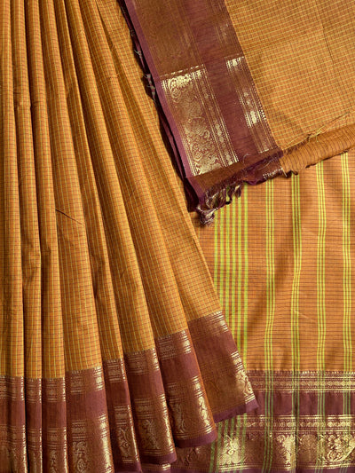 KAVERI: Kanchipuram cotton sari