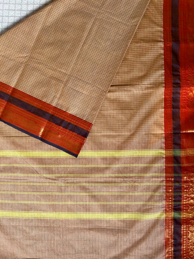 KRISHNA: Kanchipuram cotton sari