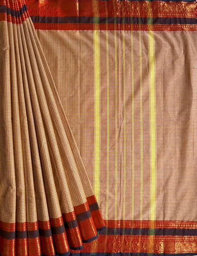 KRISHNA: Kanchipuram cotton sari