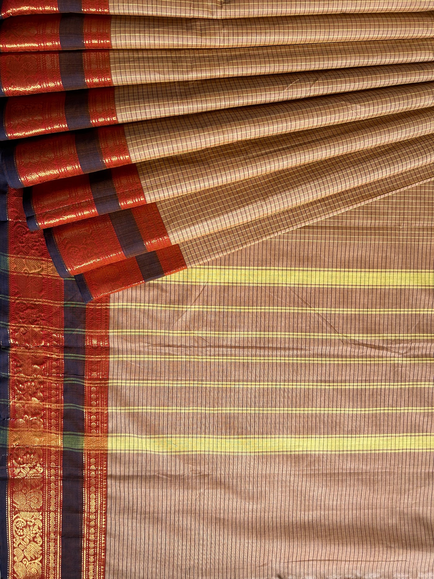 KRISHNA: Kanchipuram cotton sari