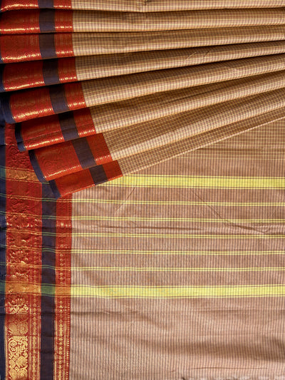 KRISHNA: Kanchipuram cotton sari