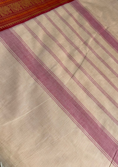 PARVATI: Kanchipuram cotton sari