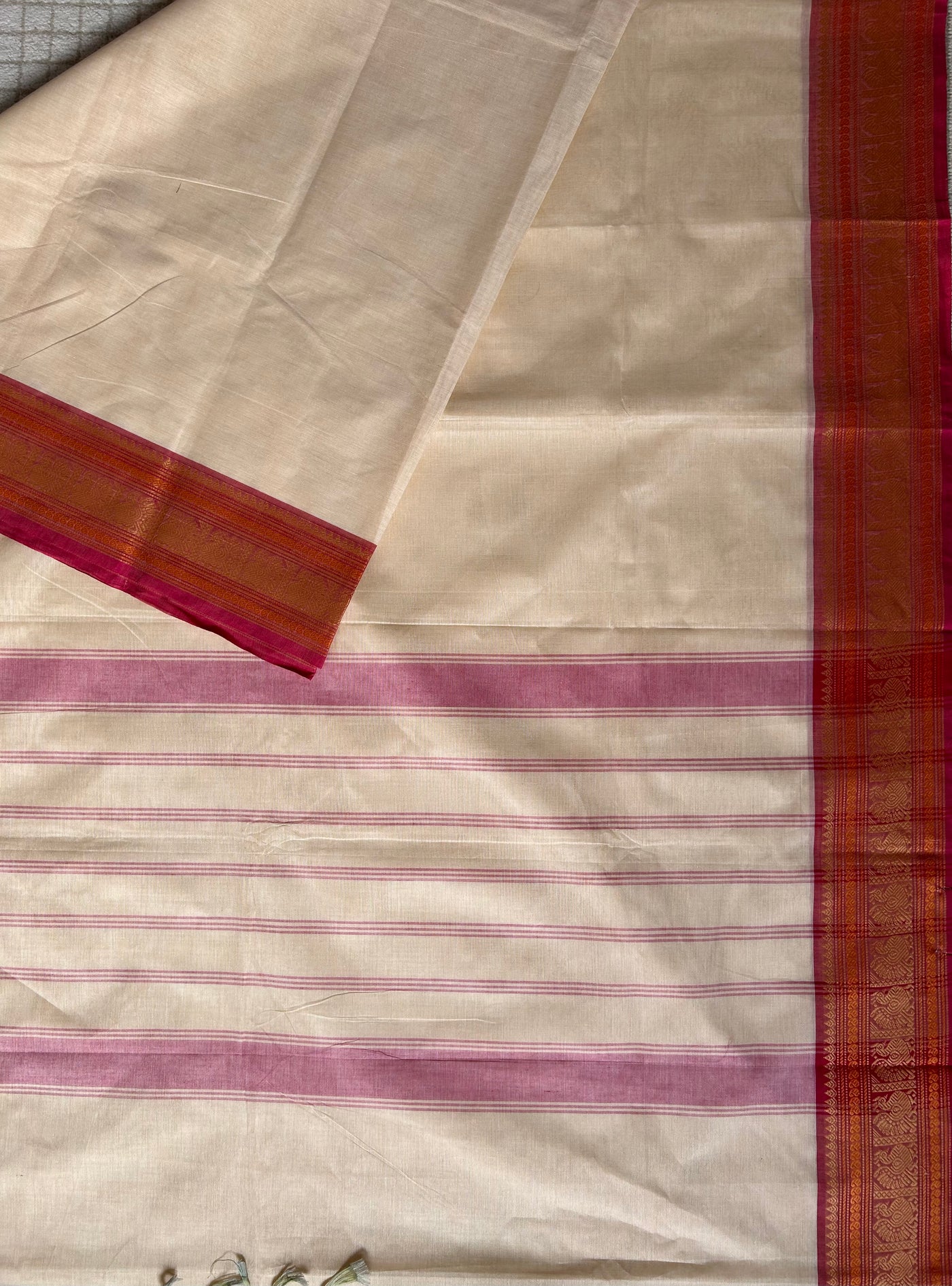 PARVATI: Kanchipuram cotton sari