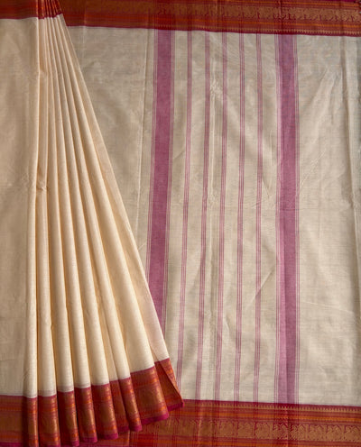 PARVATI: Kanchipuram cotton sari