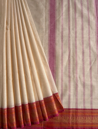 PARVATI: Kanchipuram cotton sari