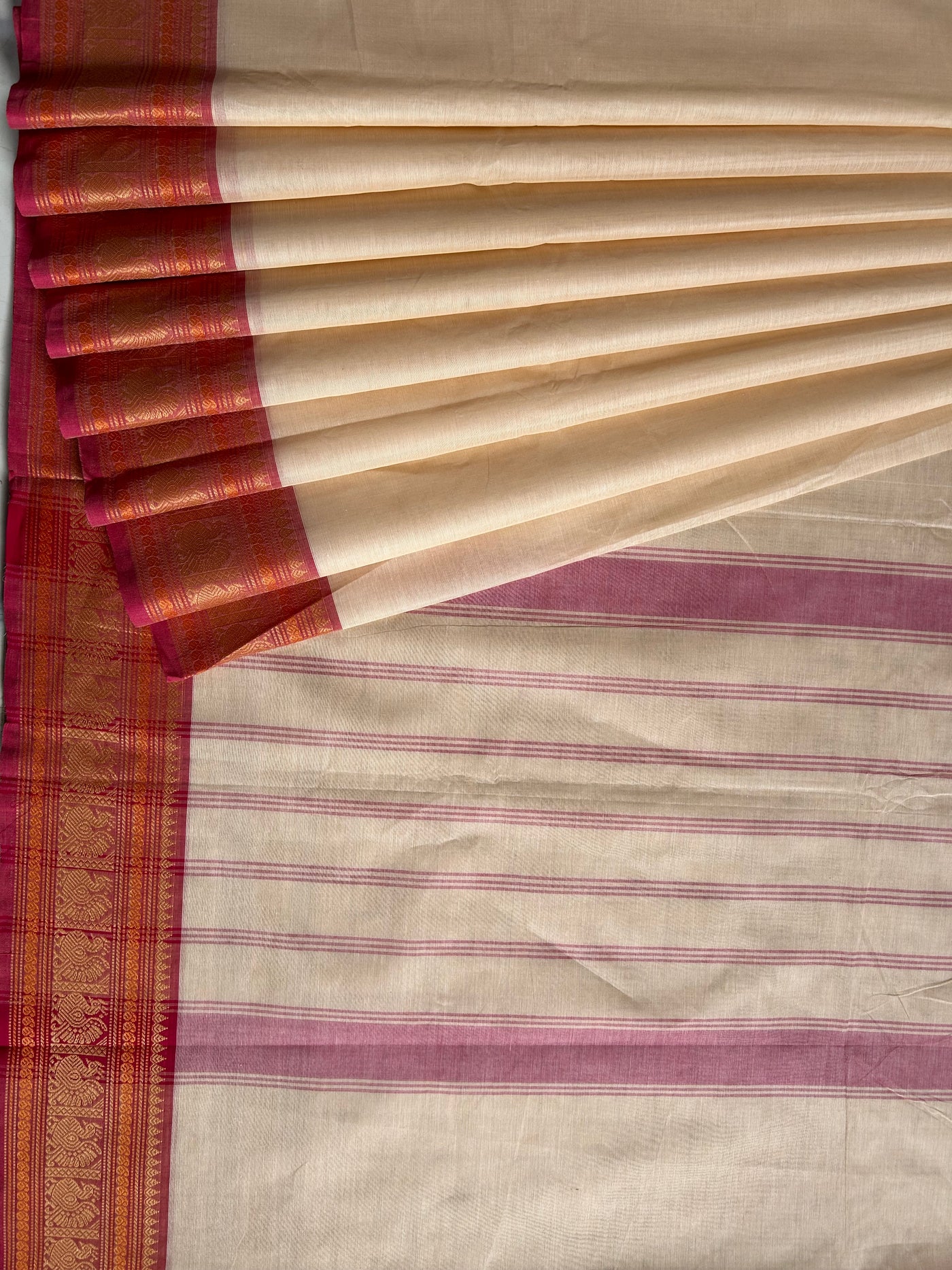 PARVATI: Kanchipuram cotton sari