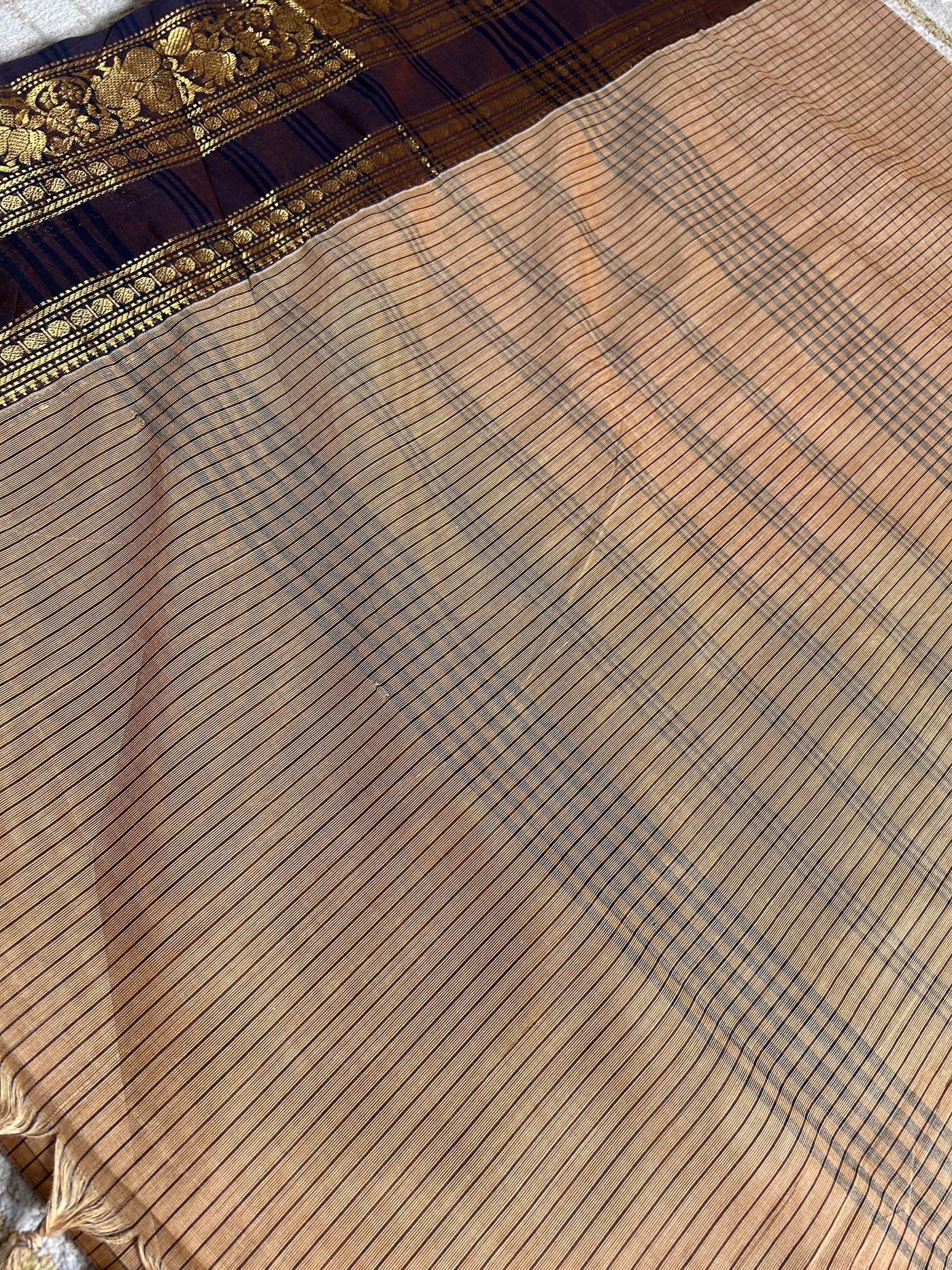 GOMTI: Kachipuram cotton saree