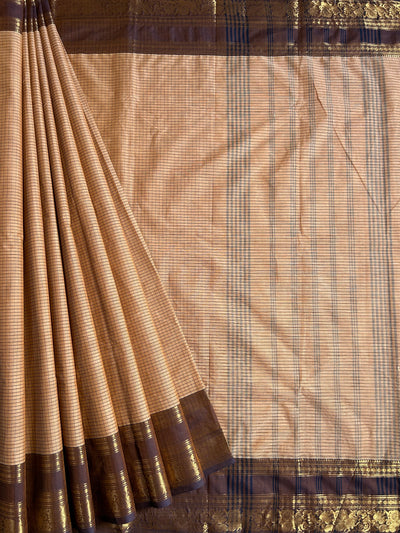 GOMTI: Kachipuram cotton saree