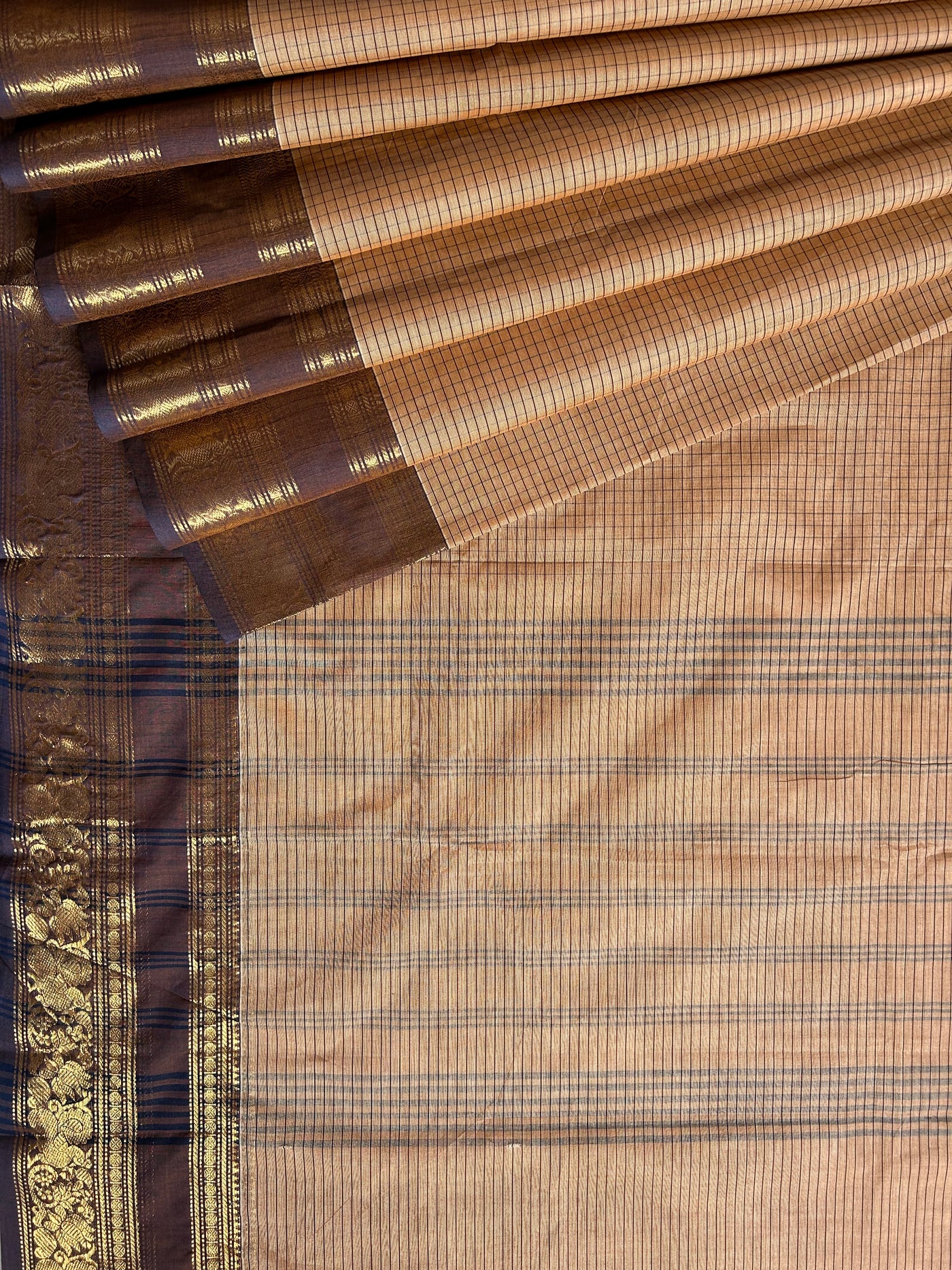 GOMTI: Kachipuram cotton saree