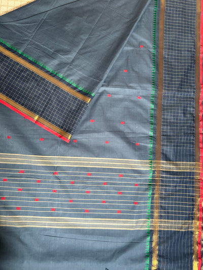 MORNI: Knchipuram cotton saree