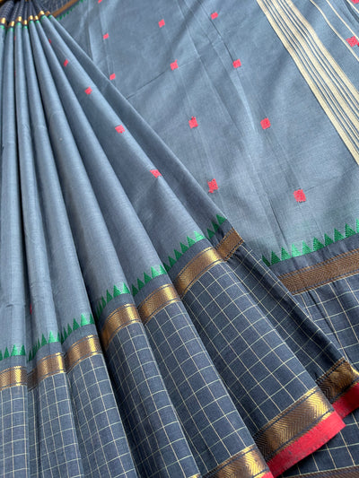 MORNI: Knchipuram cotton saree