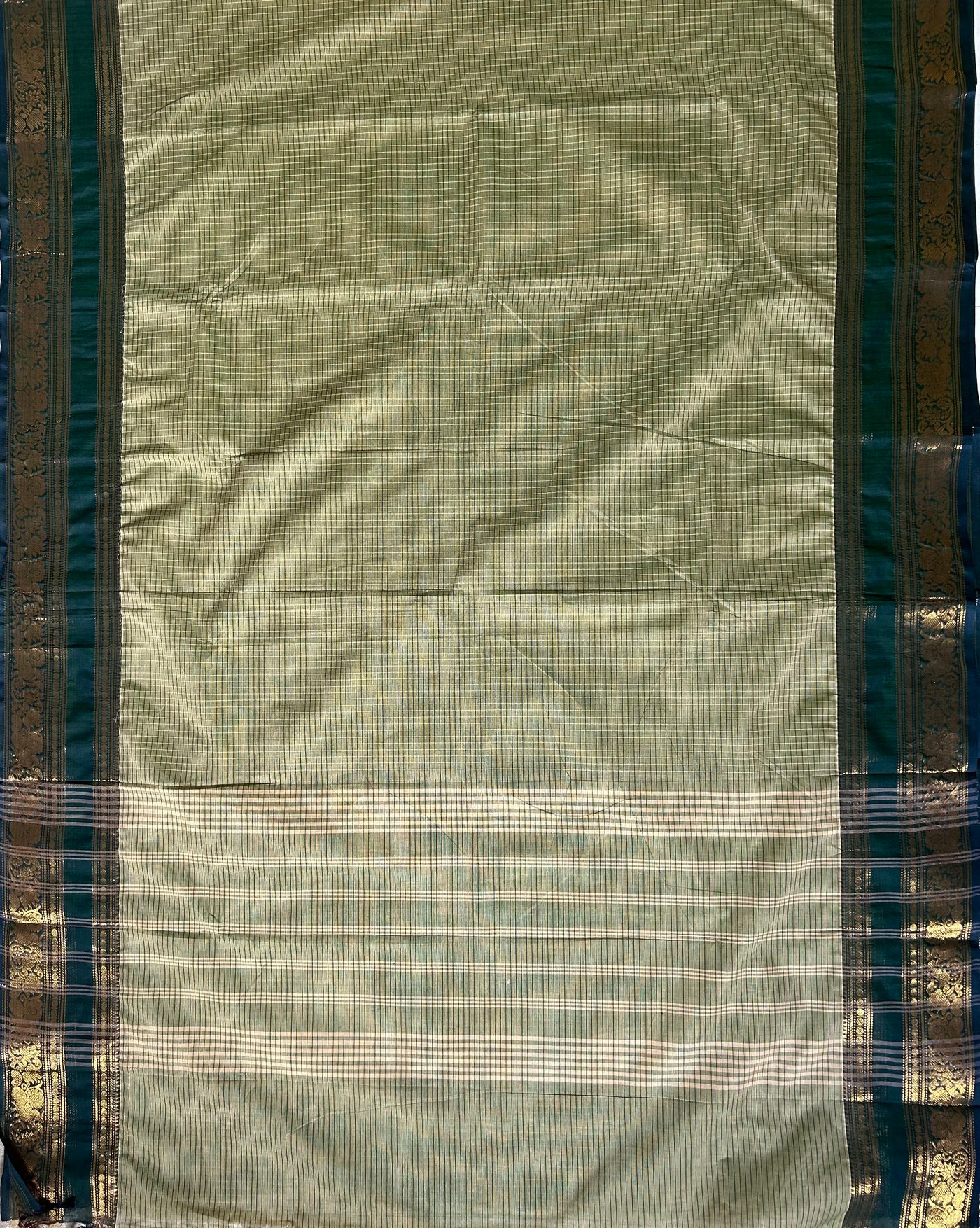 JHELAM: Kanchipuram cotton saree