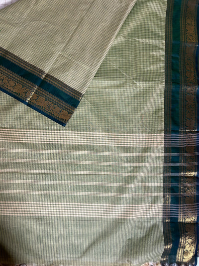 JHELAM: Kanchipuram cotton saree