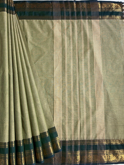 JHELAM: Kanchipuram cotton saree