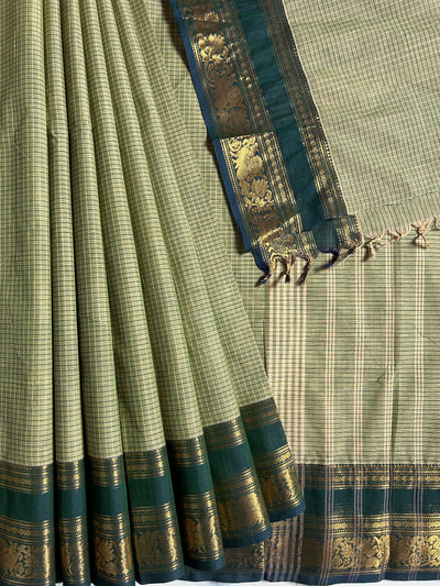 JHELAM: Kanchipuram cotton saree