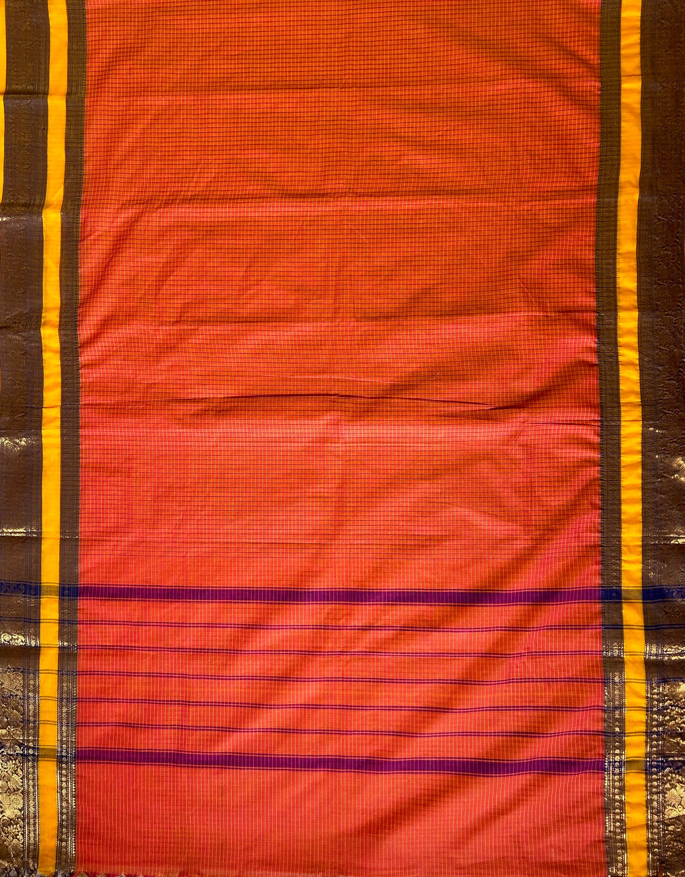 CHAMBA: Kanchipuram cotton saree