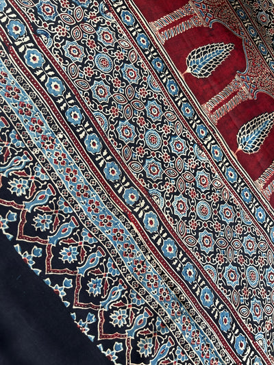 SALONI: AJRAKH MODAL SILK SAREE