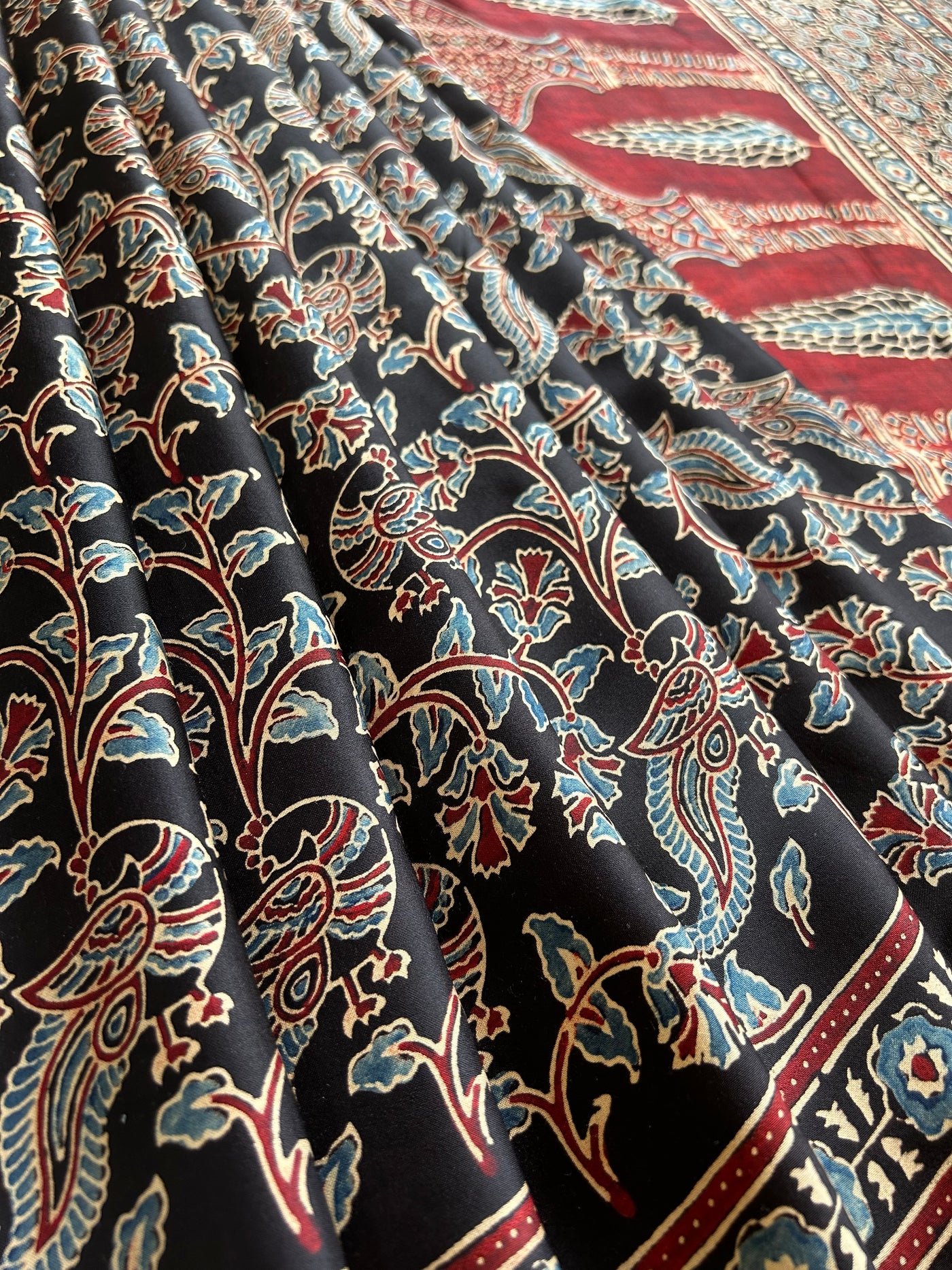 SALONI: AJRAKH MODAL SILK SAREE