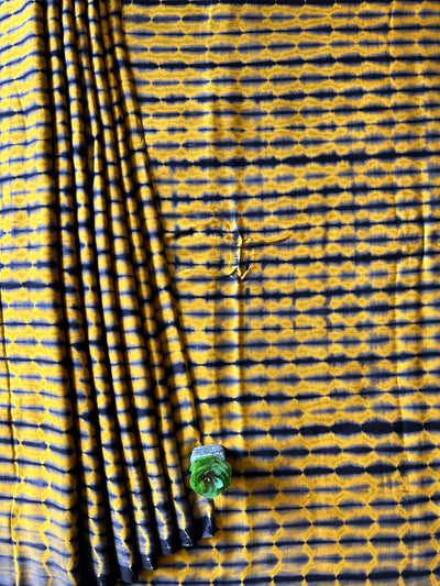 EK SITARA: HANDMADE TIE&DYE MODAL SILK SAREE WITH TISSUE PALLU