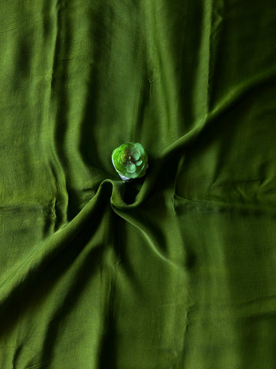 KACCHA AAM: HANDMADE TIE&DYE MODAL SILK SAREE WITH TISSUE PALLU