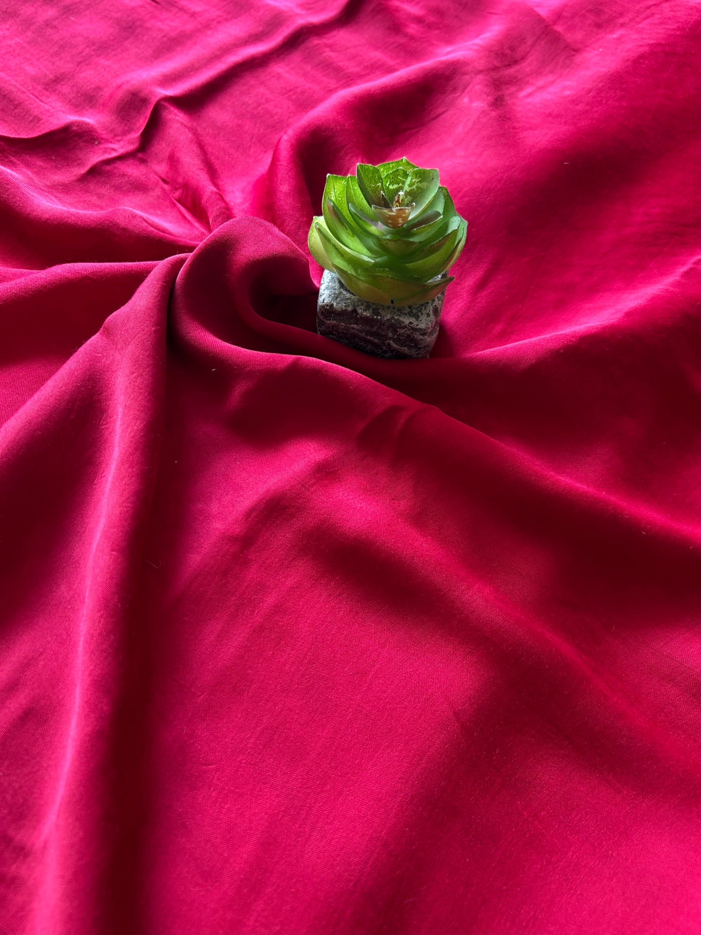 PINK CANDY: HANDMADE TIE&DYE MODAL SILK SAREE WITH TISSUE PALLU