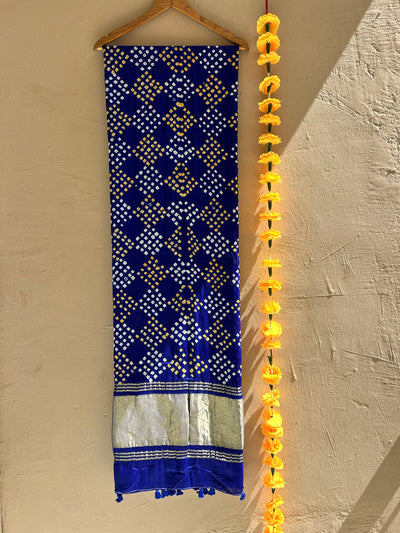 NEEL:BANDHEJ PREMIUM MODAL SILK DUPATTA