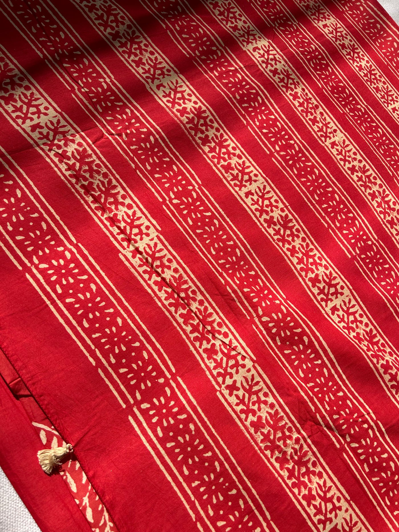 BARKHA:Handmade Mul Cotton Saree