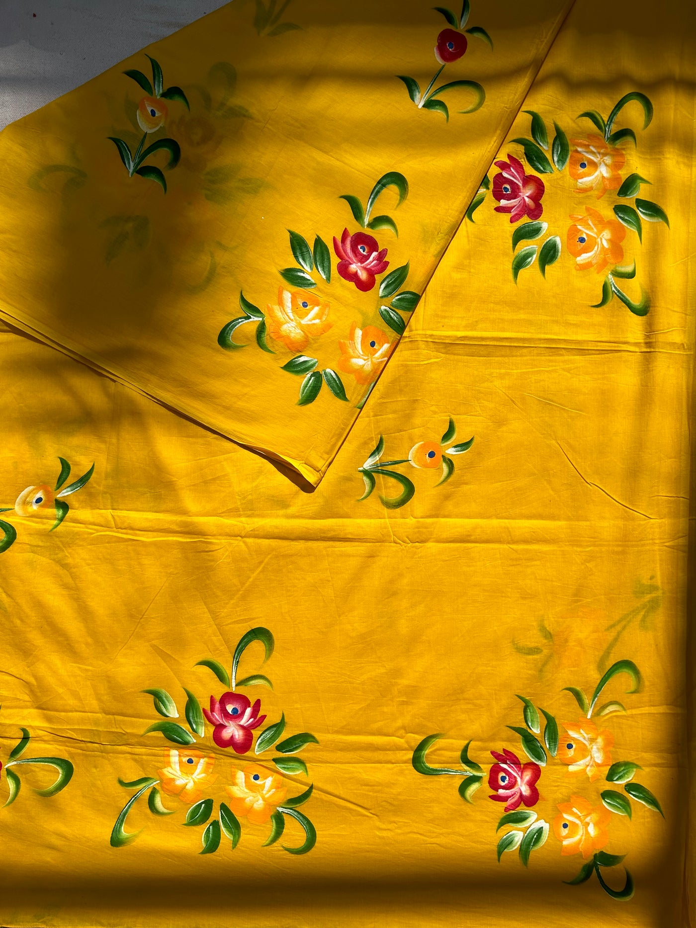 DHUN:Handmade Mul Cotton Saree