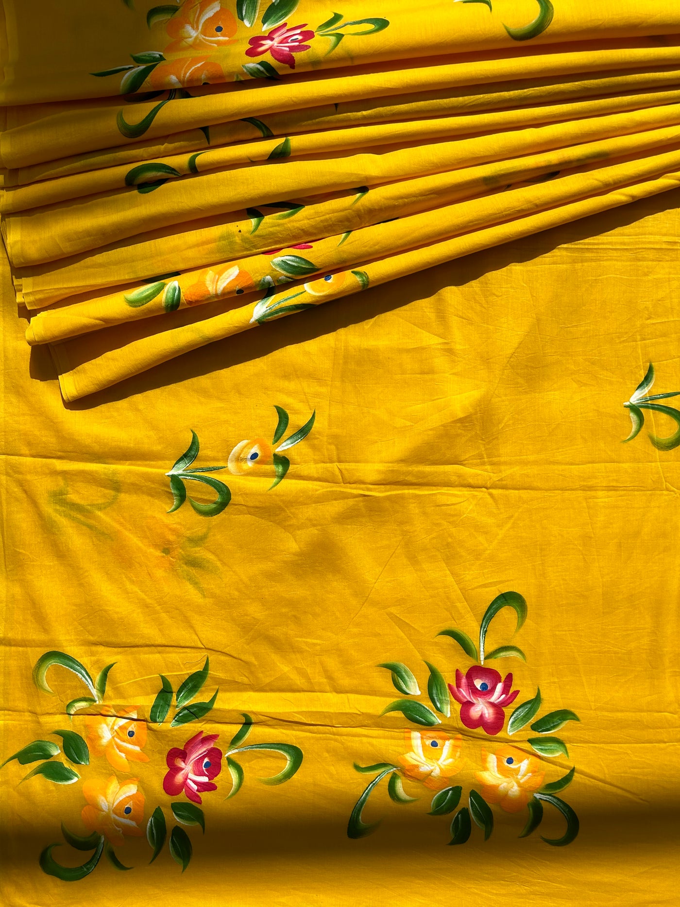 DHUN:Handmade Mul Cotton Saree