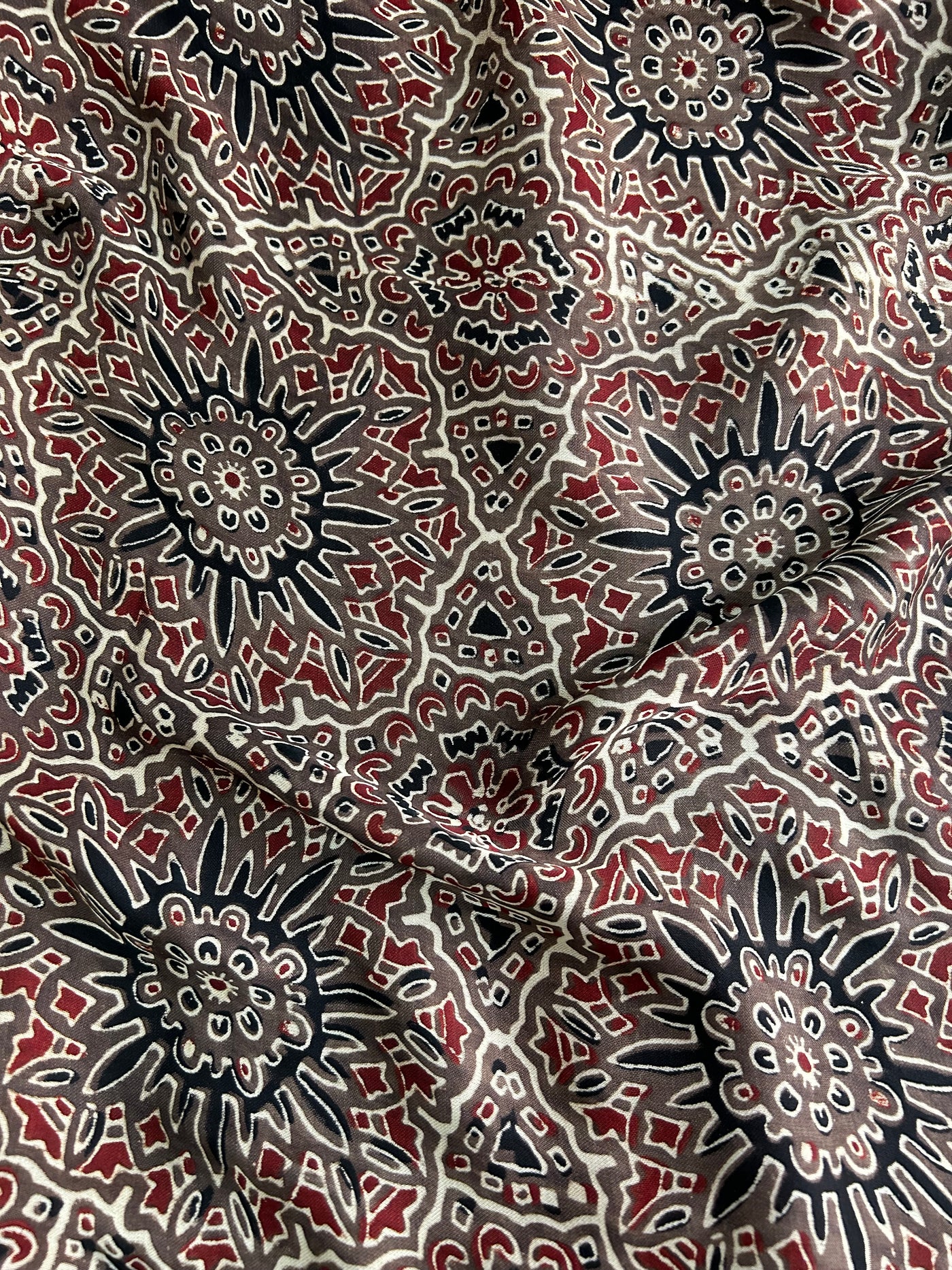 PITAMBARI: AJRAKH BANDHEJ TISSUE MODAL SILK SAREE