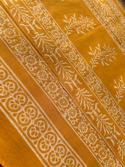 NISHA:Handmade Mul Cotton Saree