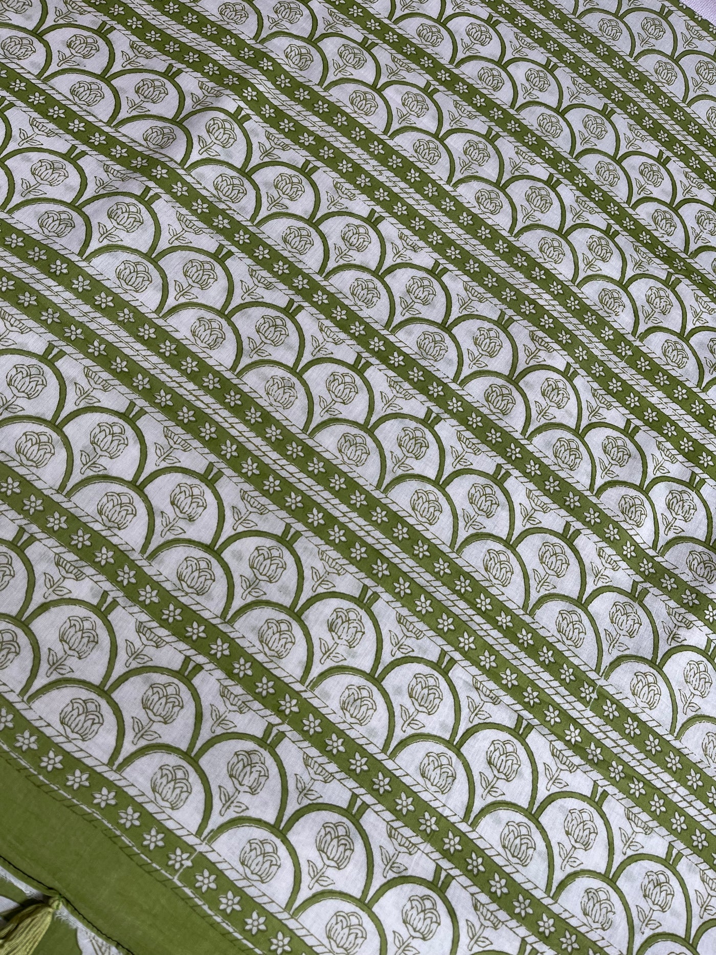 LILY:Handmade Mul Cotton Saree