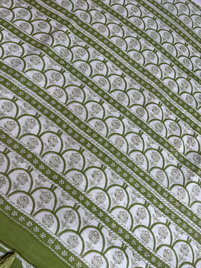 LILY:Handmade Mul Cotton Saree