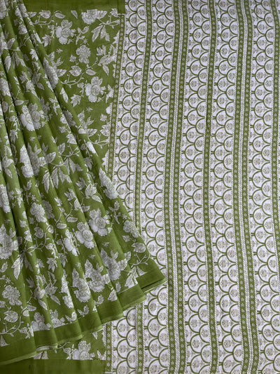 LILY:Handmade Mul Cotton Saree