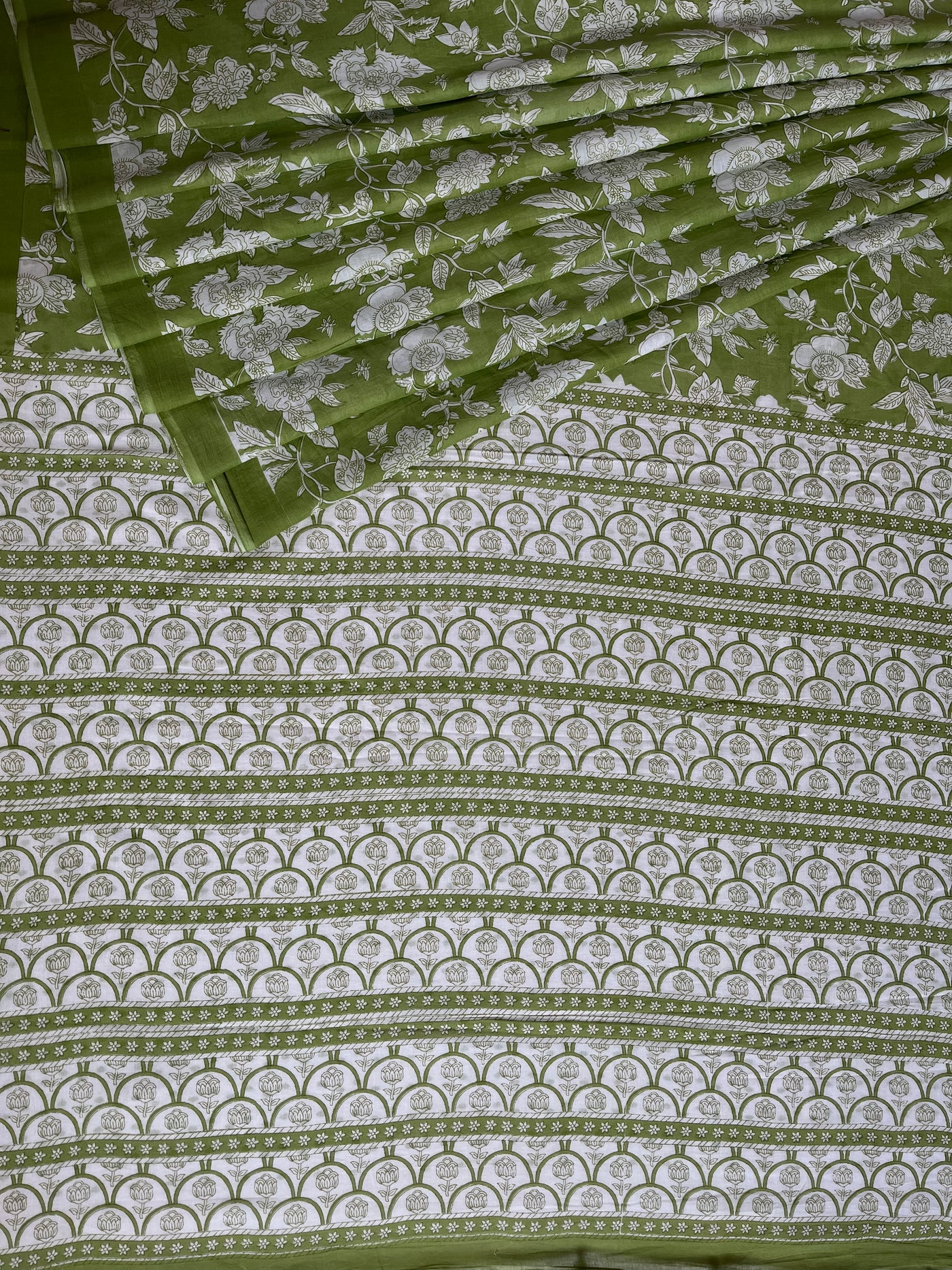 LILY:Handmade Mul Cotton Saree