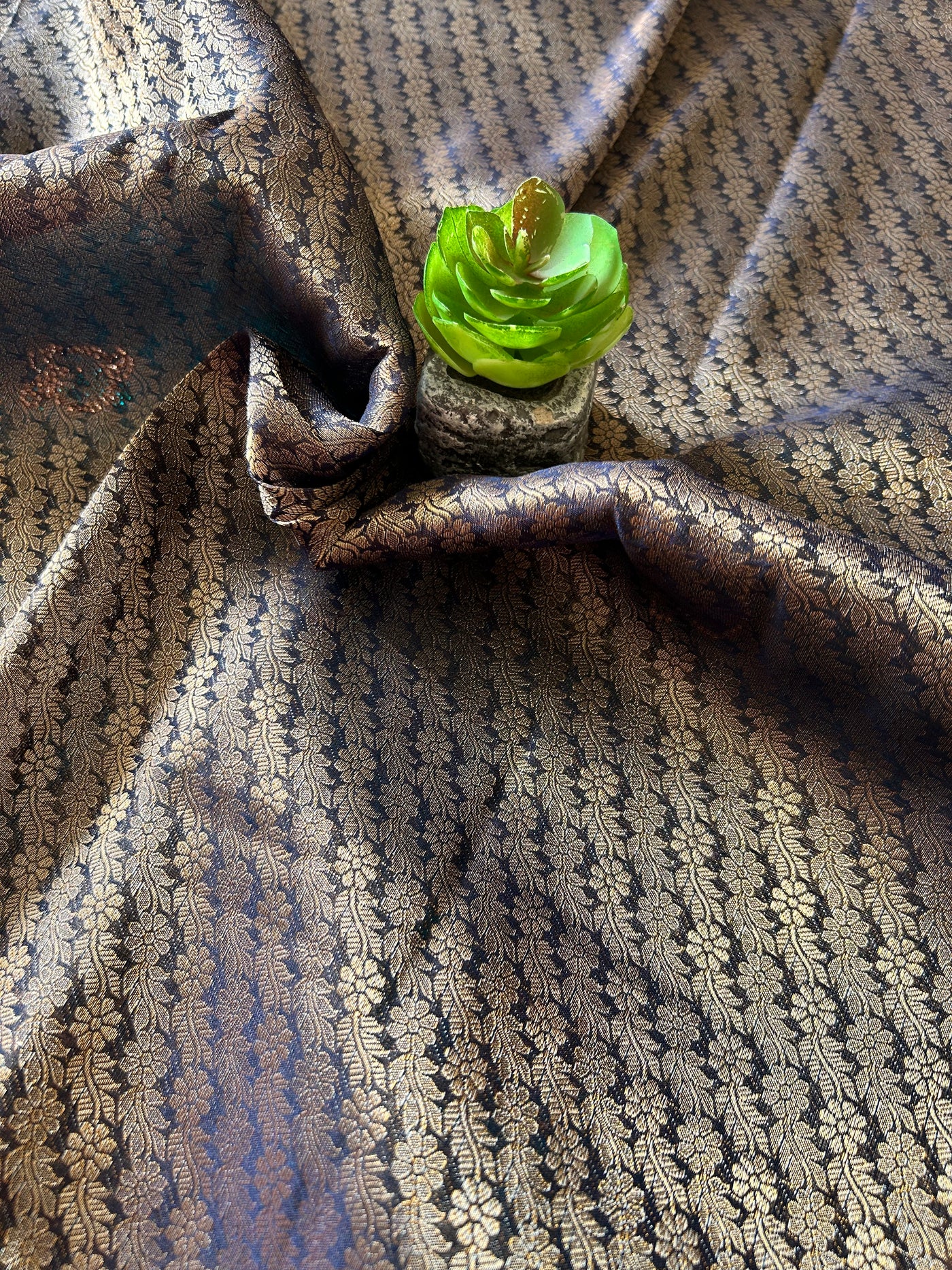 ROOPA:PARTY WEAR CHINIYA SILK BANARASI SAREE