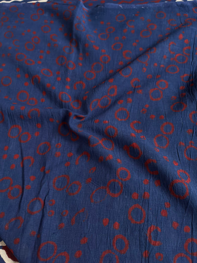 KUMKUM:Handmade Mul Cotton Saree