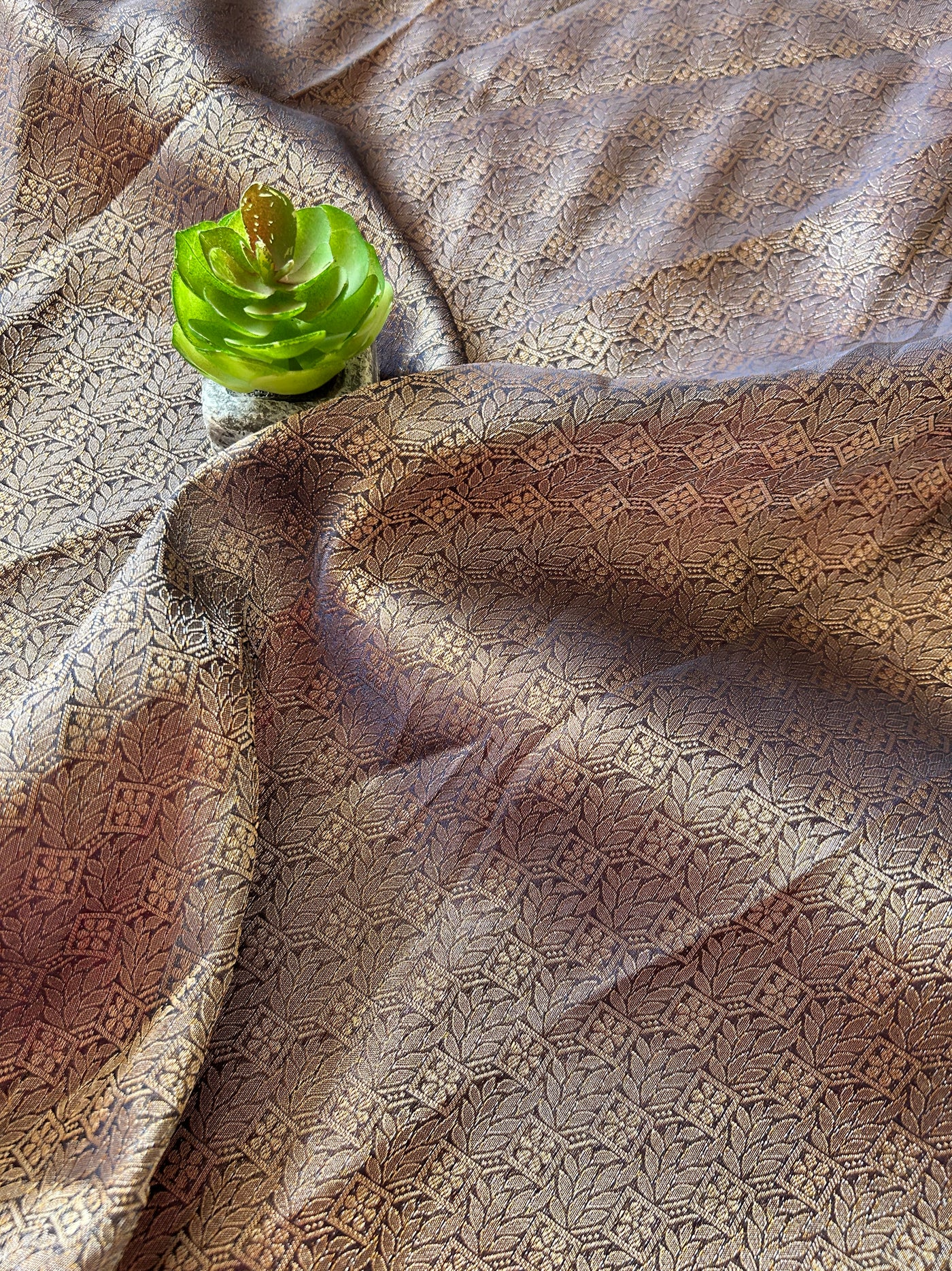 KOMAL:PARTY WEAR CHINIYA SILK BANARASI SAREE