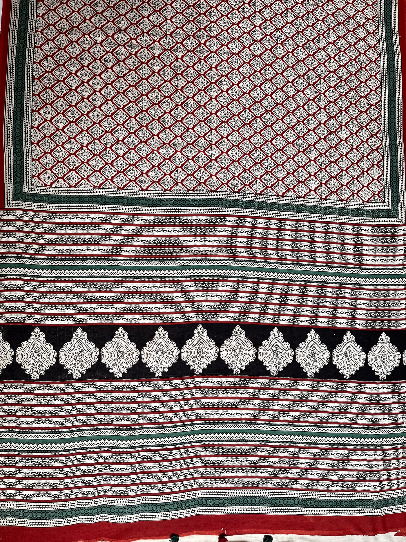 NISHA:Handmade Mul Cotton Saree