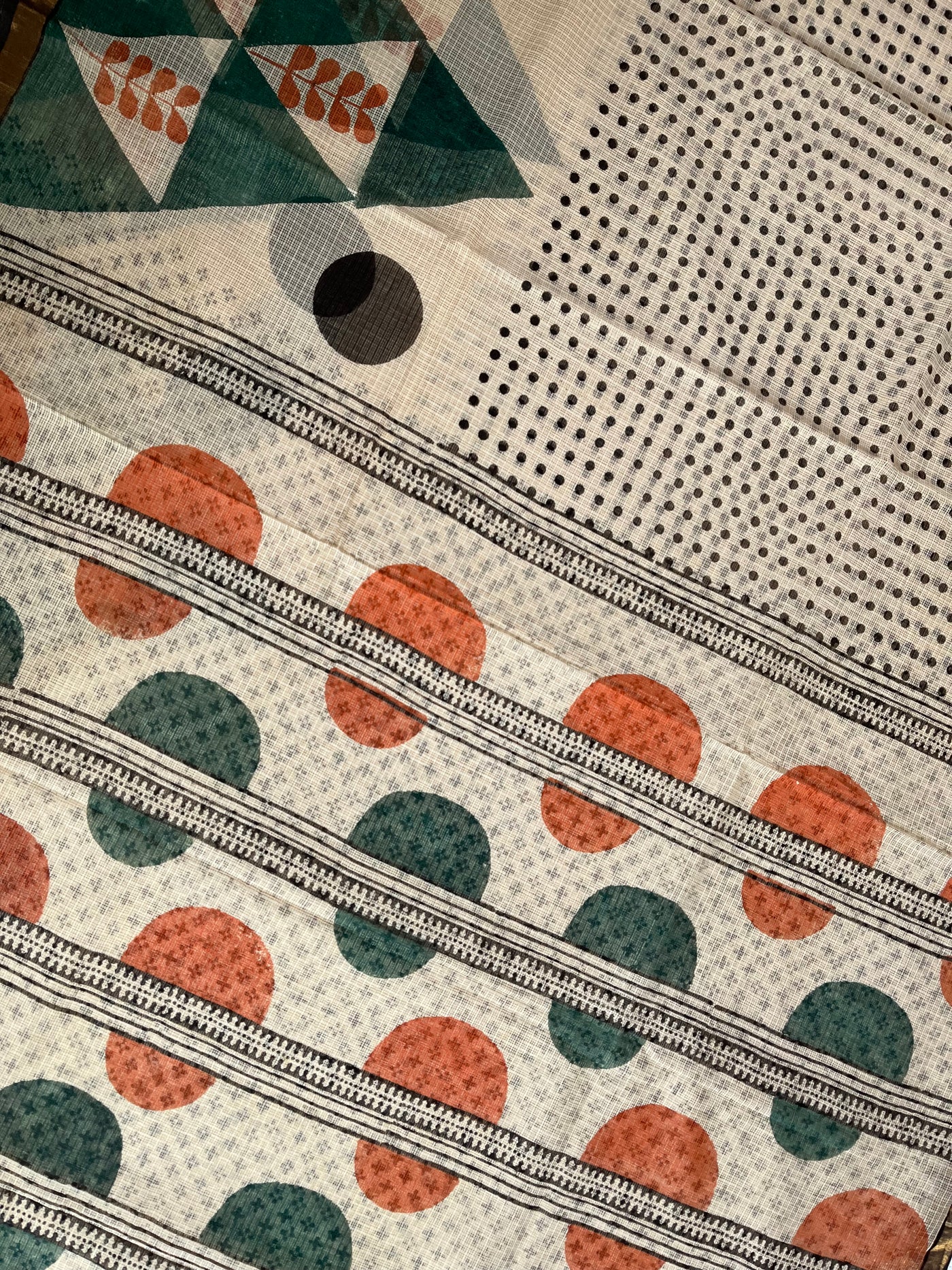 SUBHADRA: Handmade Pure cotton Kota Doria Saree