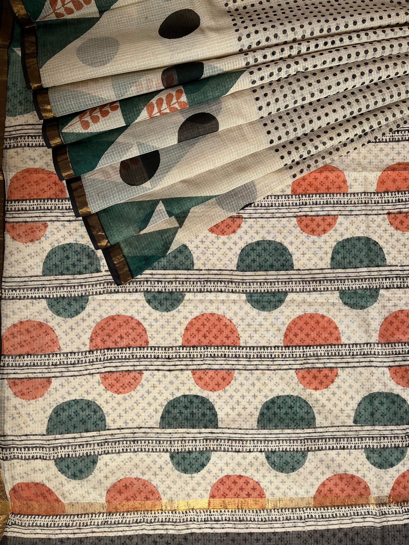 SUBHADRA: Handmade Pure cotton Kota Doria Saree