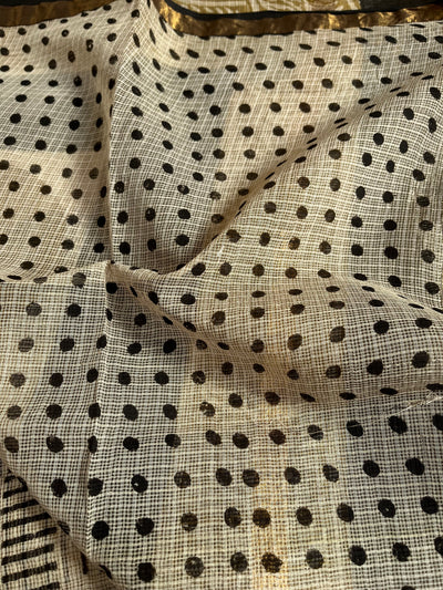 ANUBHA: Handmade Pure cotton Kota Doria Saree